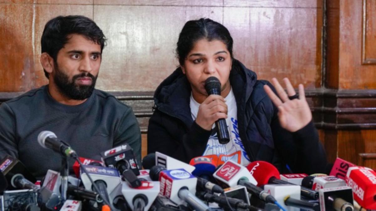 It’s a big victory for women wrestlers: Bajrang, Sakshi hail decision to frame charges against Singh