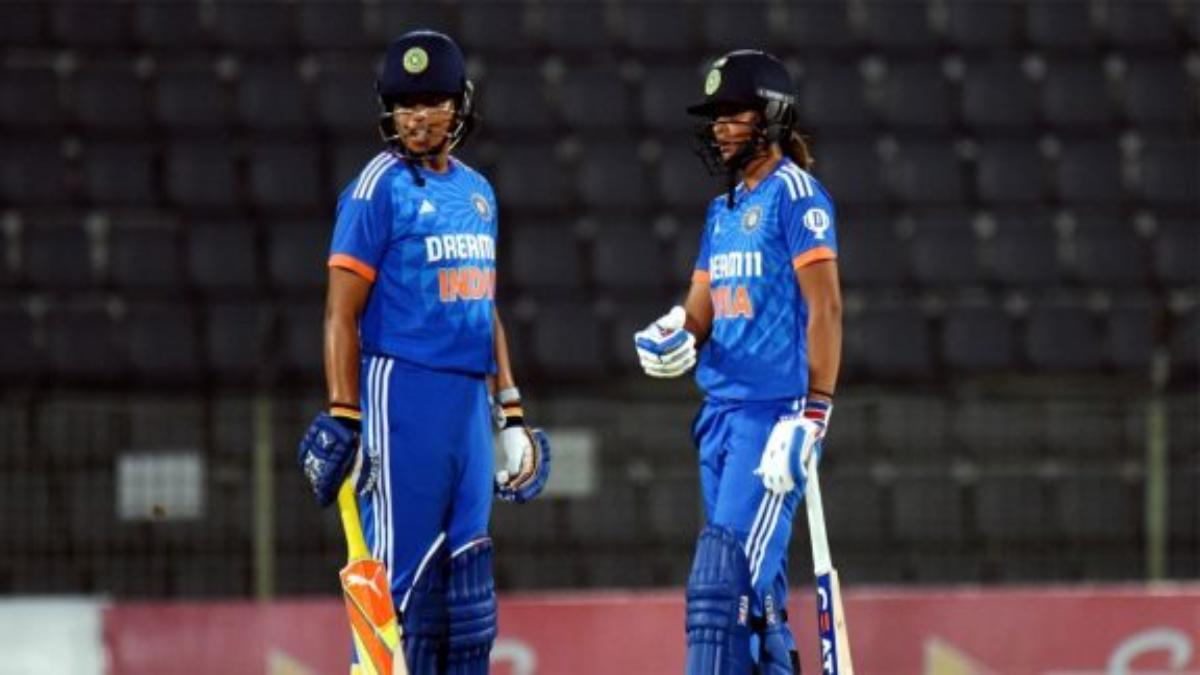 Kaur, Ghosh help India post 122/6 after rain reduces 4th T20 to 14 overs a side contest