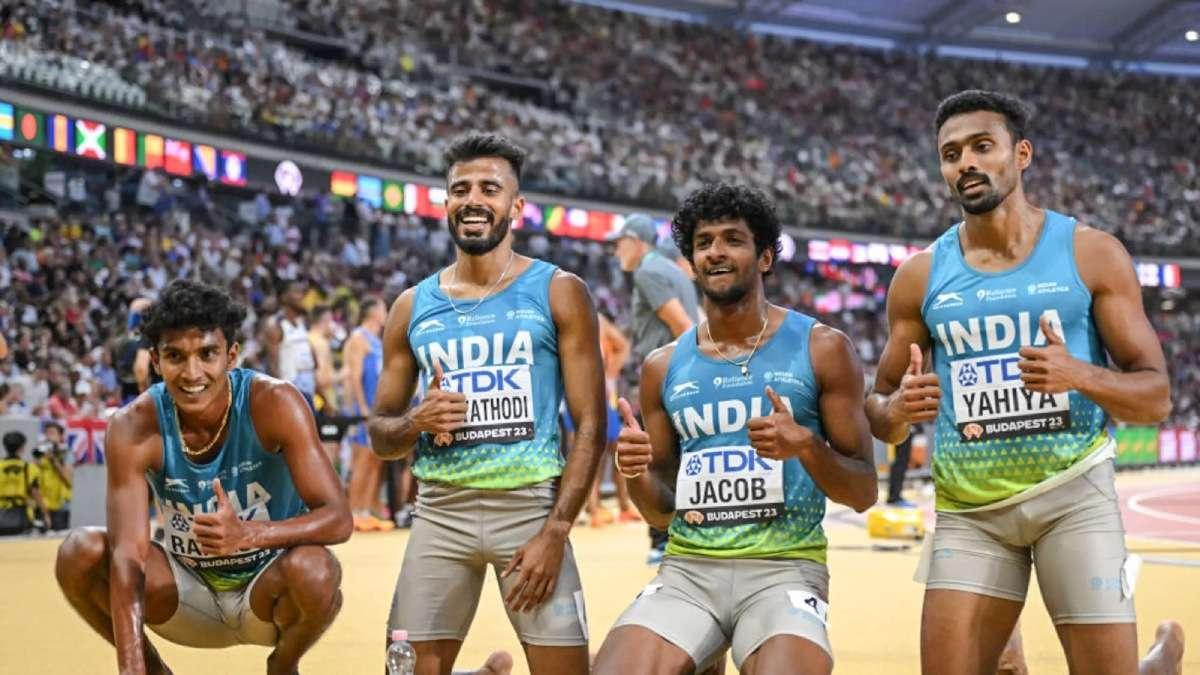 Indian men’s 4x400m team fails to finish World Relays heat race, 2nd leg runner pulls out injured