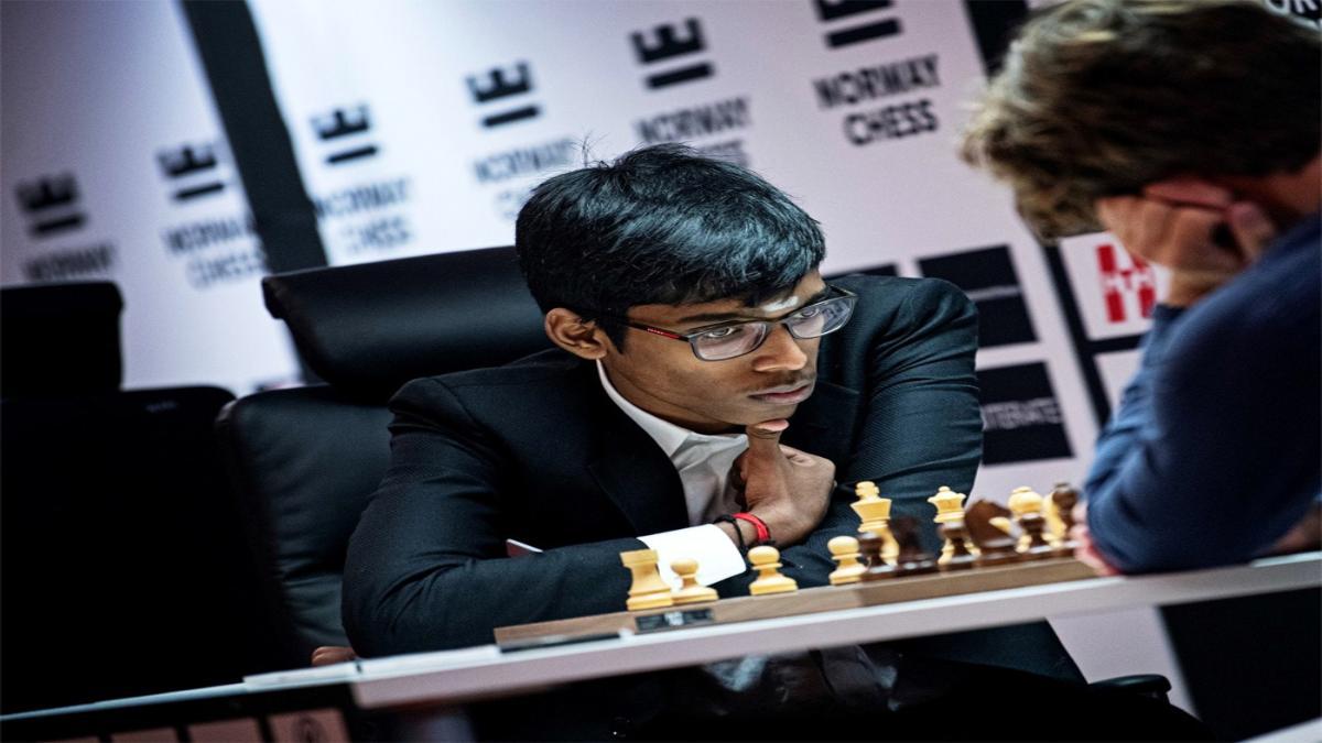Norway chess: Praggnanandhaa claims maiden classical win over Carlsen, takes sole lead