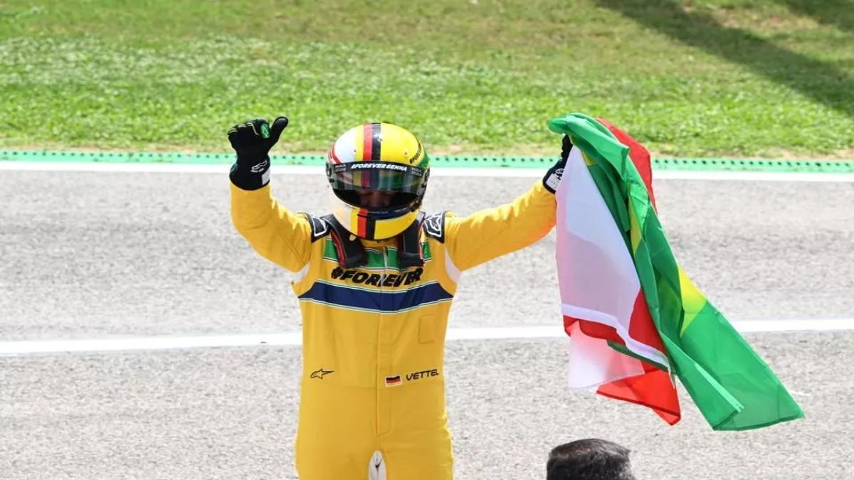 Vettel: Finishing Senna’s Job with Austrian flag tribute at F1 Imola