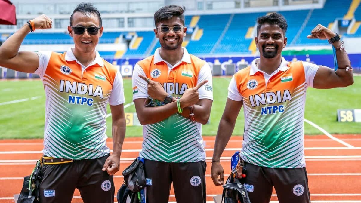 Indian men’s archery team qualifies as top seed in Final Olympic Qualifier