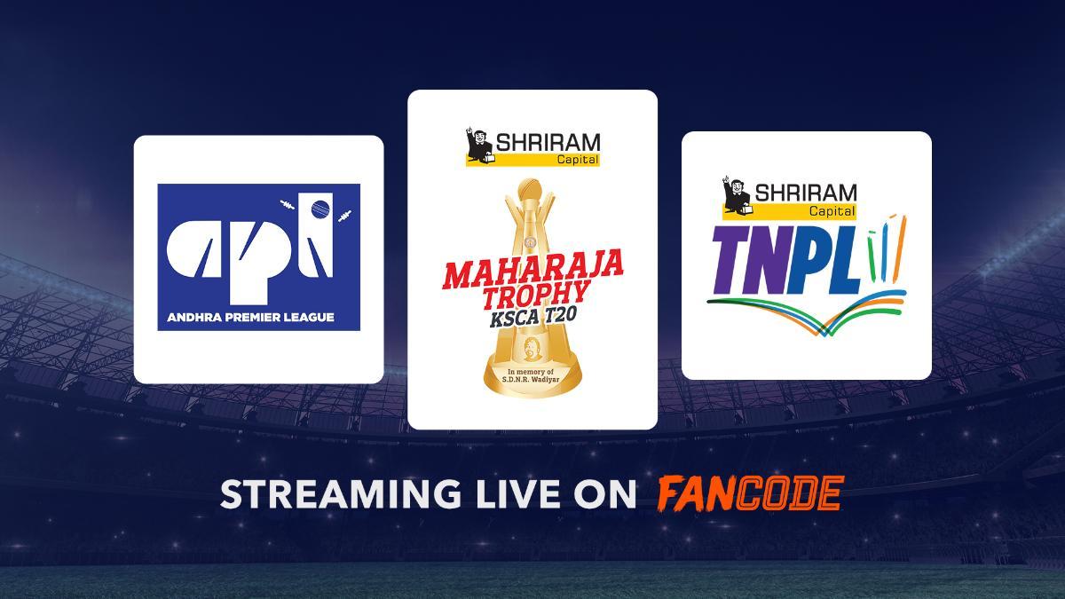 FanCode to be the Home of Domestic T20 Action With Exclusive Streaming of Three top State Leagues 