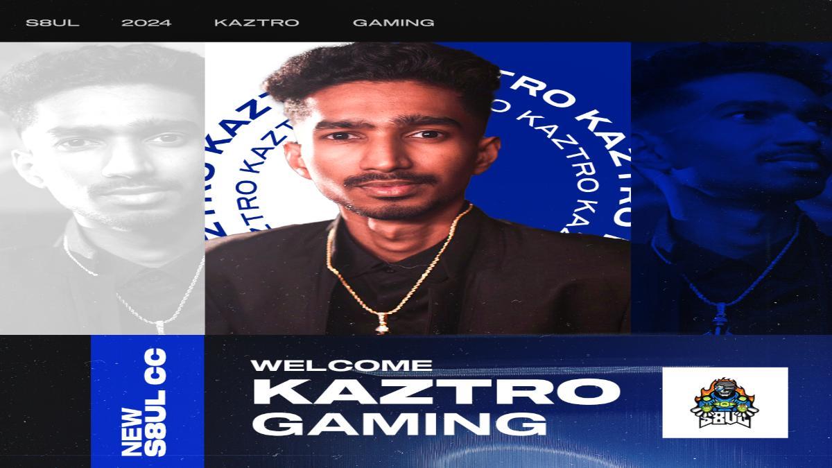 S8UL expands its regional footprint in India as it onboards Kerala’s popular gamer Kaztro Gaming