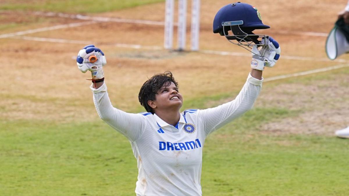 Shafali scores fastest women’s Test double century as India score 525/4 against South Africa
