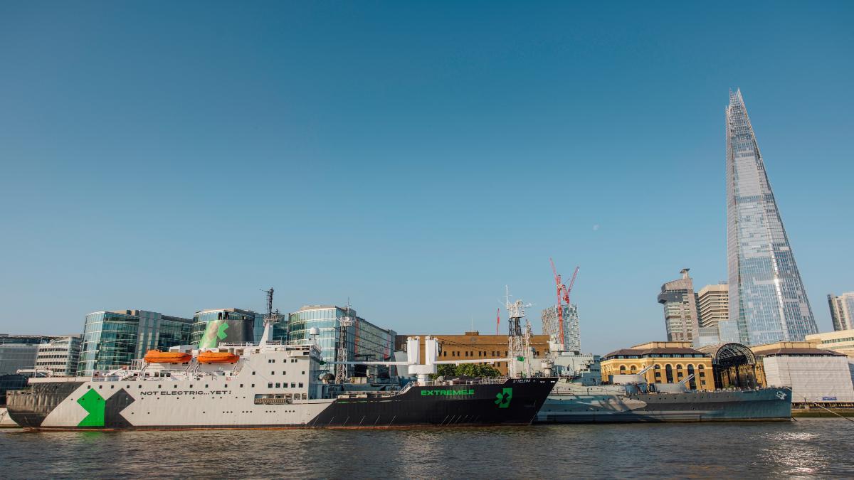 St. Helena arrives in London ahead of tomorrow’s Extreme H official launch