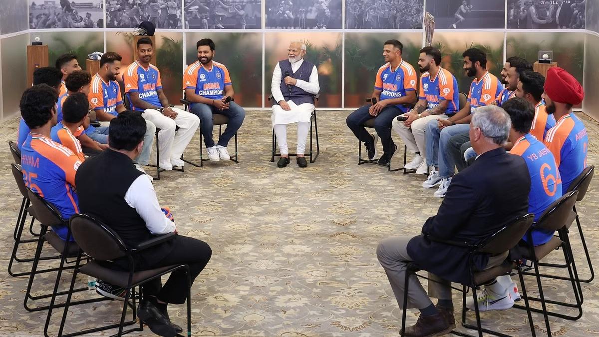 Chat with the champions: PM Modi hosts T20 World Cup-winning India team