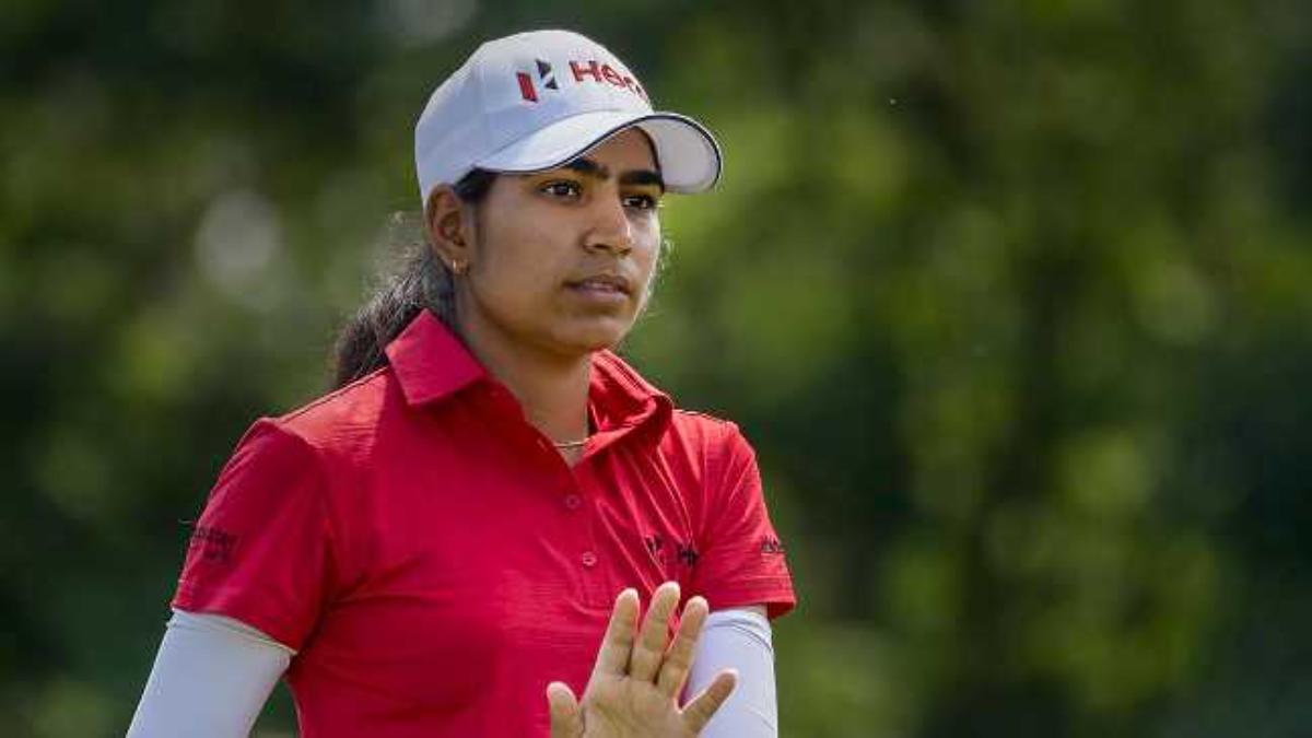 Diksha drops late triple bogey, finishes Tied-14th in London