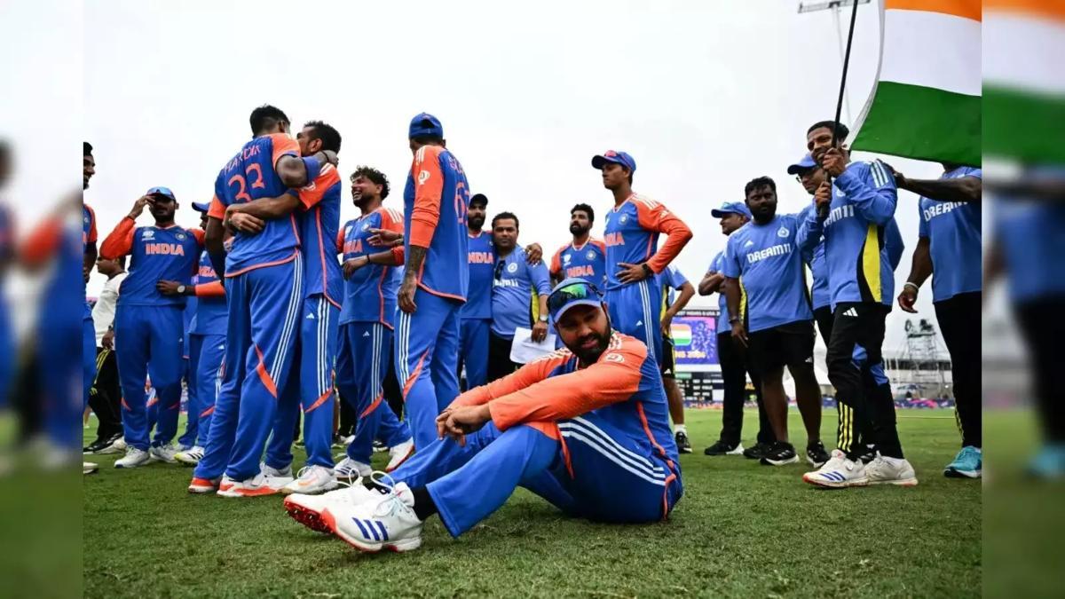 They’re coming home: T20 world champions India finally depart from Barbados