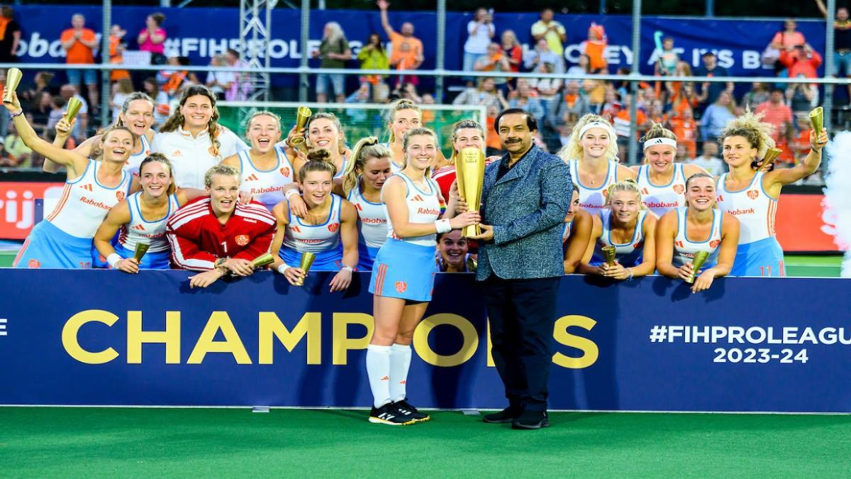 The Netherlands champions sign off women’s FIH Hockey Pro League with victory over Germany