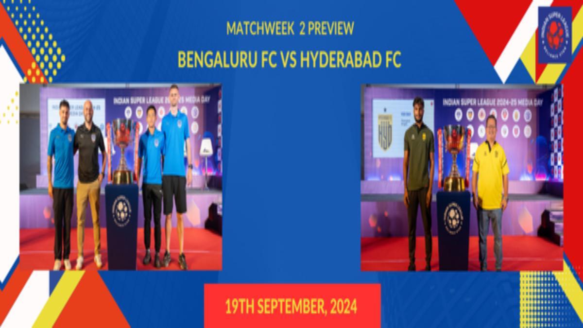 Bengaluru FC bank on home advantage as they host Hyderabad FC to start Matchweek 2 of ISL 2024-25