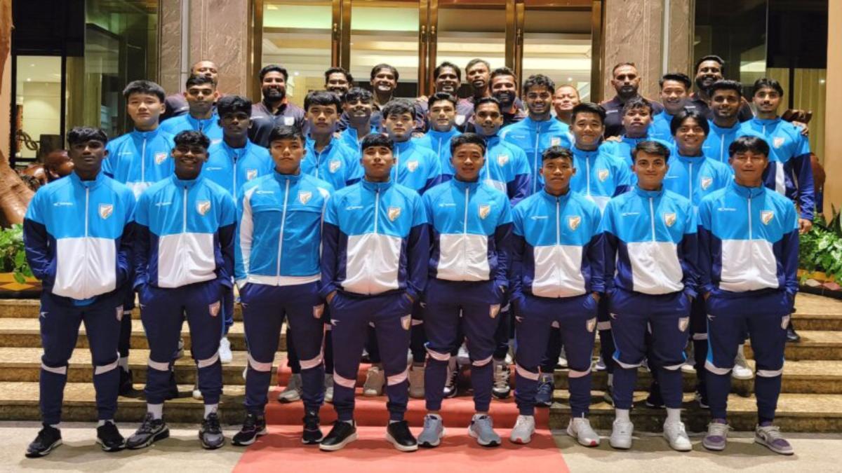 India U20s arrive in Laos for AFC U20 Asian Cup Qualifiers