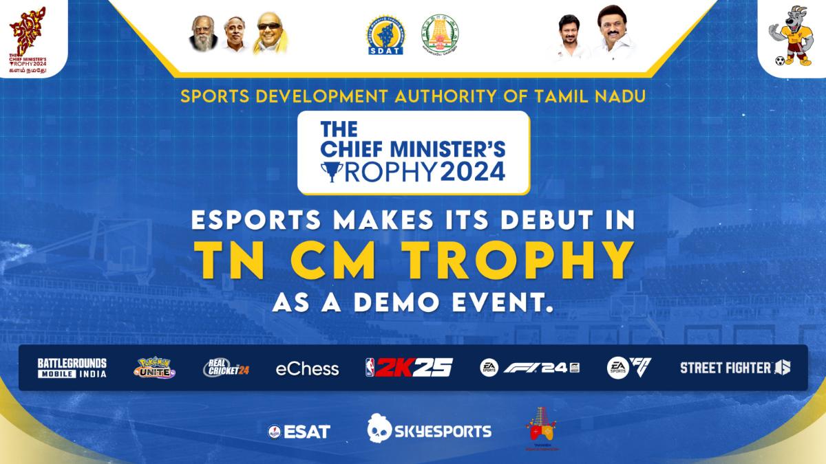 Esports Makes Historic Debut at Tamil Nadu Chief Minister’s Trophy Games 2024