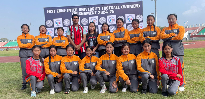 Nagaland University Women Debut in East Zone