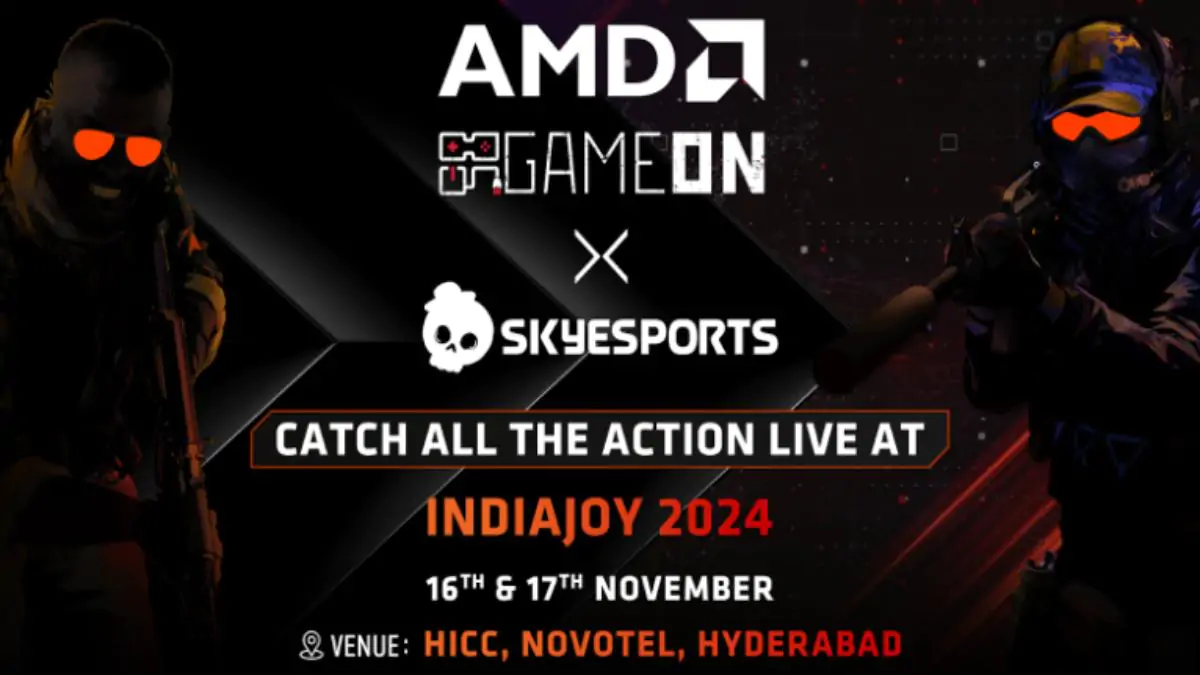 AMD Announces GameOn 2024: Nationwide Counter-Strike 2 Tournament Offers ₹300,000 Prize, Culminates in Hyderabad