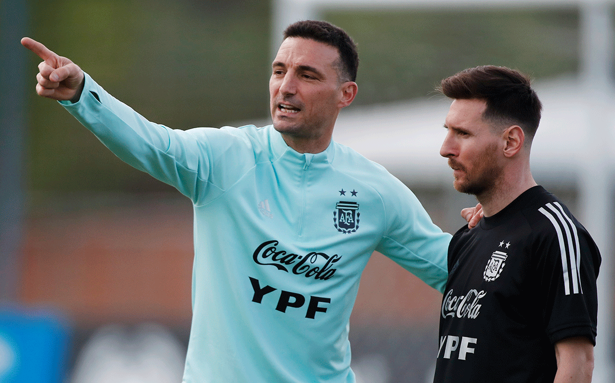 Scaloni Previews Argentina’s Clash with Paraguay