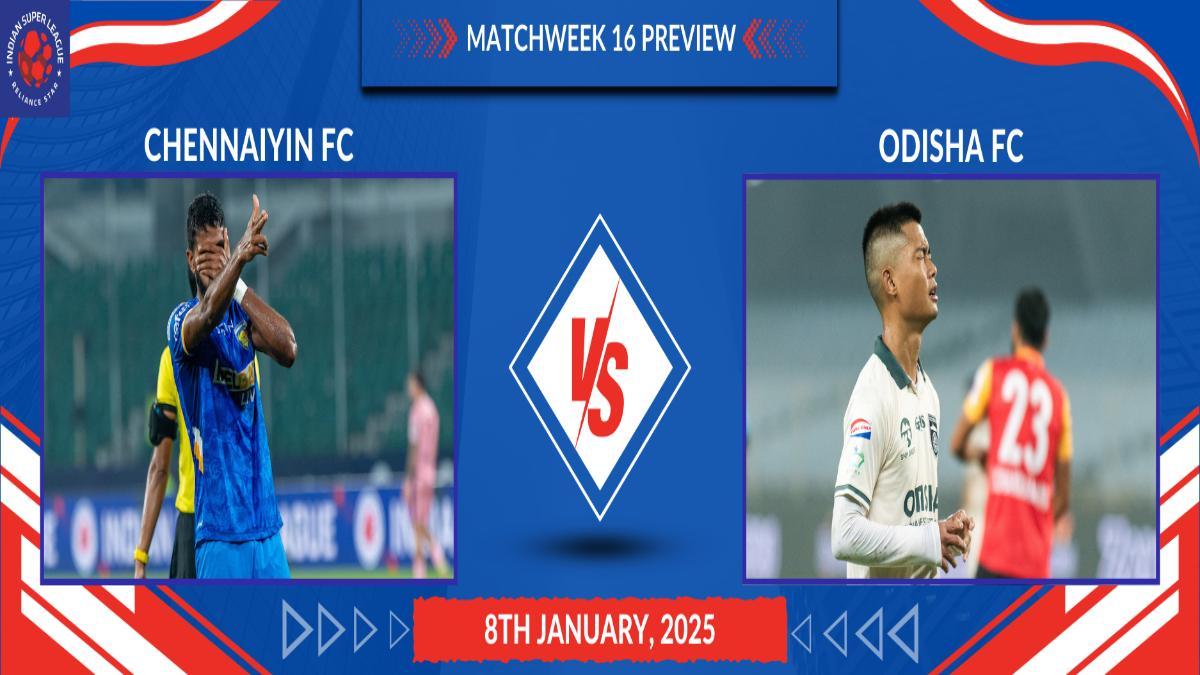 Odisha FC’s impressive away streak will look to capitalize on Chennaiyin FC’s worrying home form